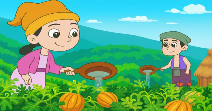 Sự tích quả dưa bở