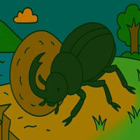 Truyện cổ tích: Sự tích con bọ hung