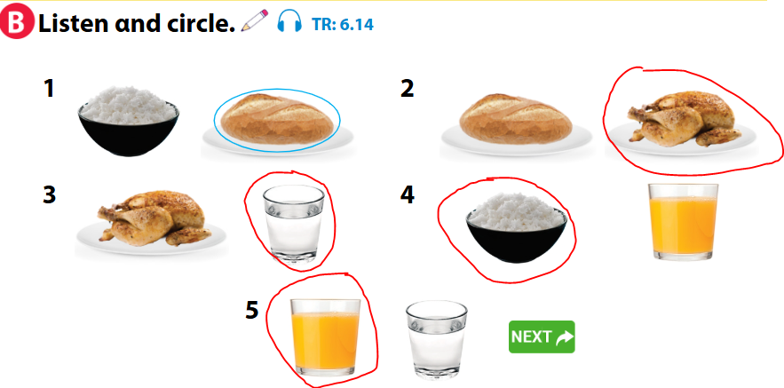 Tiếng Anh lớp 1 Wonderful World Unit 6 Lesson 6 minh họa 3