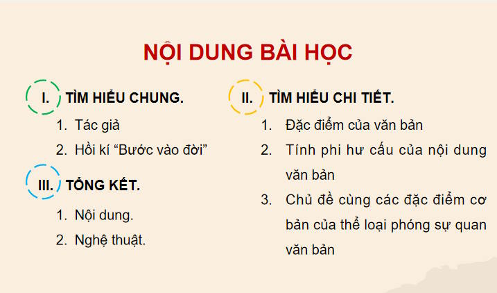 Ngữ văn 12 Bài 7: Bước vào đời