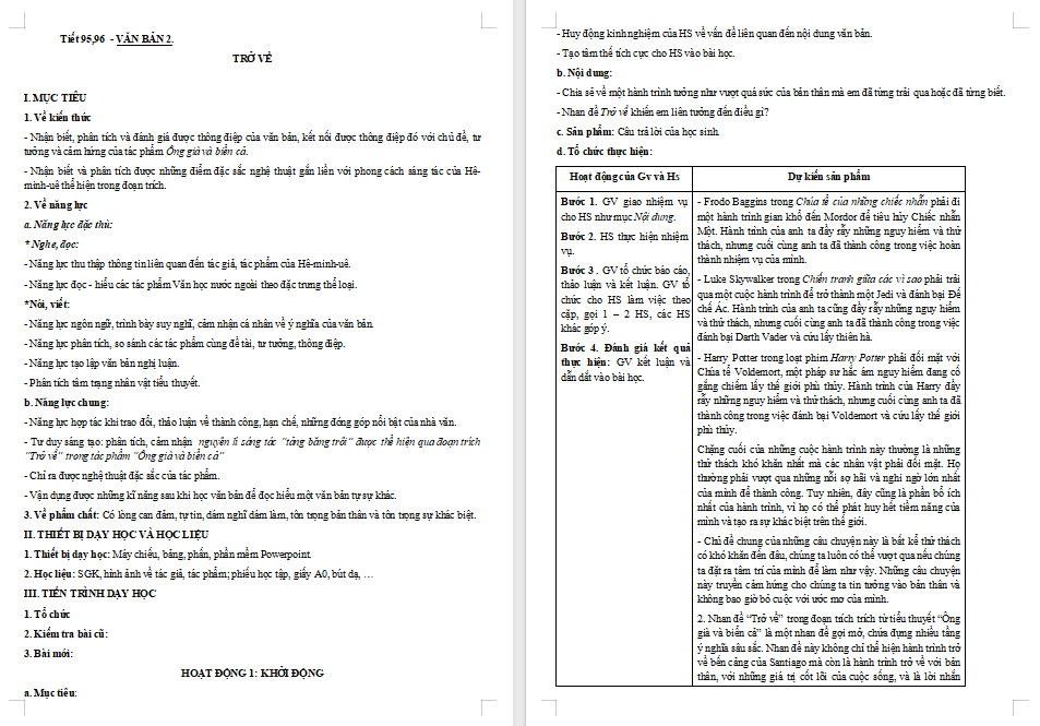 Ngữ văn 12 Bài 9: Trở về