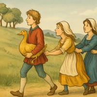 Truyện cổ tích: Con ngỗng vàng