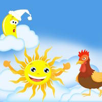 Truyện cổ tích: Sự tích ngày và đêm