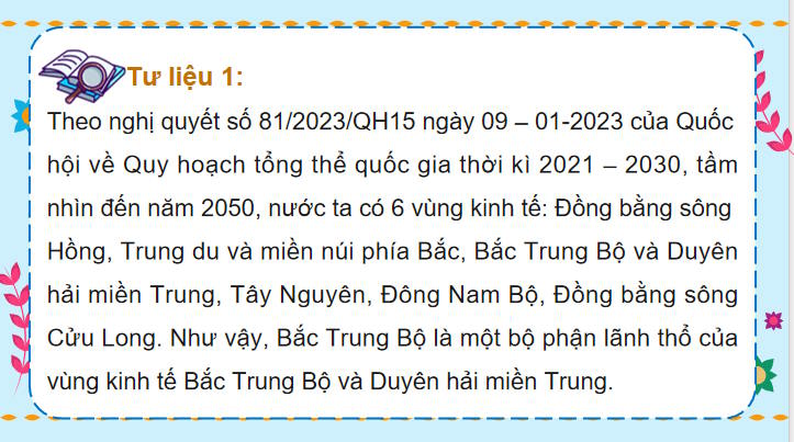 Giáo án Địa lí 9 Bài 12: Bắc Trung Bộ