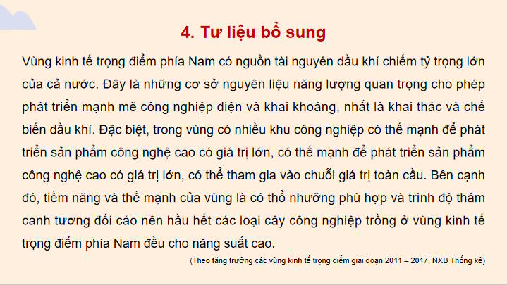 Giáo án Địa lí 9 Bài 17: Thực hành Viết báo cáo về vùng kinh tế trọng điểm phía Nam