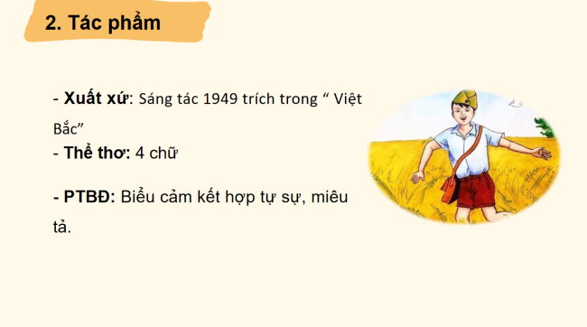 PowerPoint Ngữ văn 6 Bài 7: Lượm