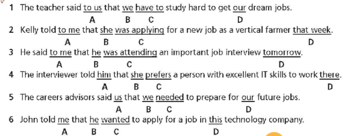 Tiếng Anh lớp 9 Unit 4 4e Grammar minh họa 2