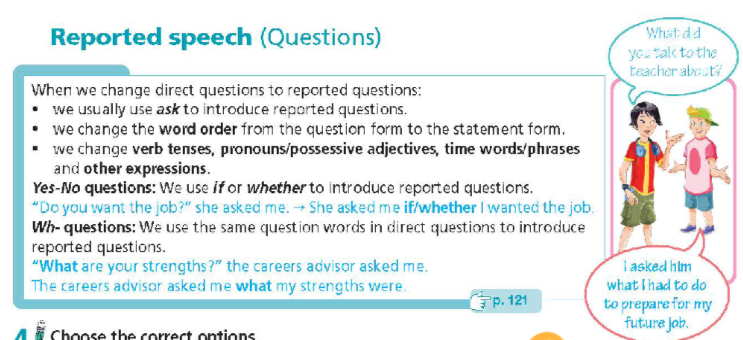 Tiếng Anh lớp 9 Unit 4 4e Grammar minh họa 4