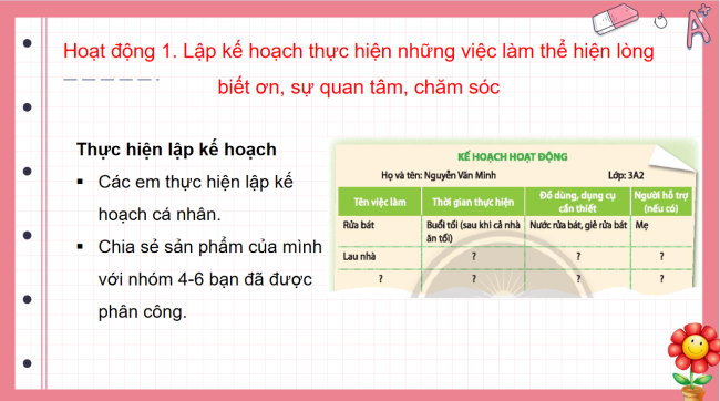 PowerPoint Hoạt động trải nghiệm 3 Tuần 26