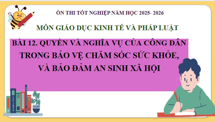 Giáo án ôn thi tốt nghiệp môn Giáo dục Kinh tế và Pháp luật 12 Bài 12
