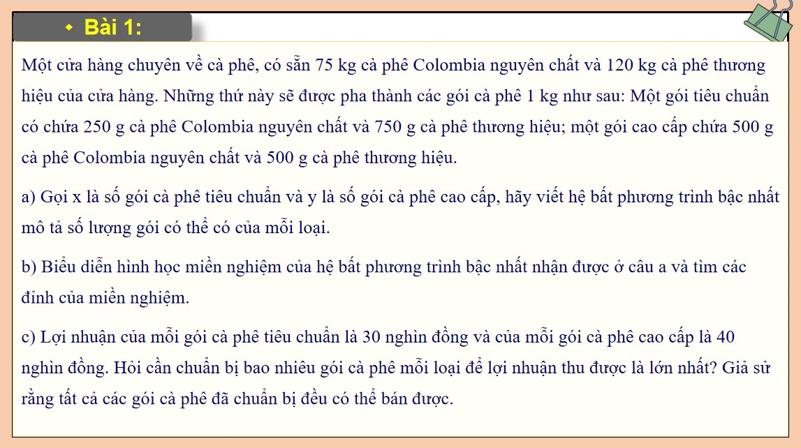 Giáo án PPT Chuyên đề Toán 12 KNTT Bài tập cuối chuyên đề 2