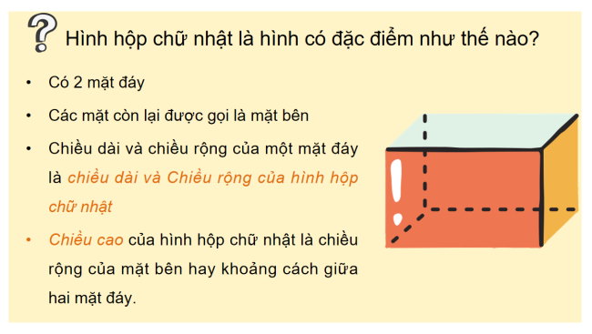 PowerPoint dạy thêm Toán 5 Bài 45: Thể tích của một hình