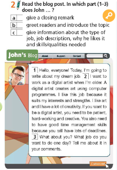 Tiếng Anh 9 Right On Unit 4 4f Skills minh họa 7