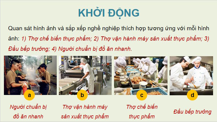 Dinh dưỡng và thực phẩm