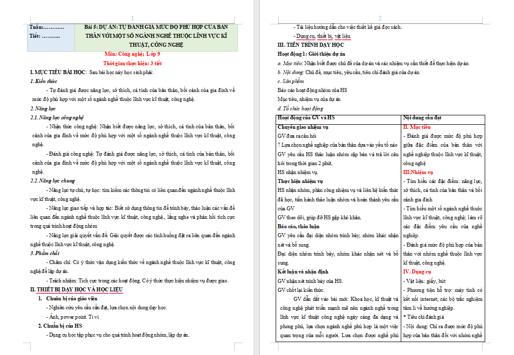 PowerPoint Công nghệ 9 Định hướng nghề nghiệp Bài 5