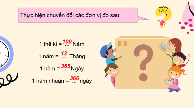 PowerPoint dạy thêm Toán 5 Bài 56: Các đơn vị đo thời gian