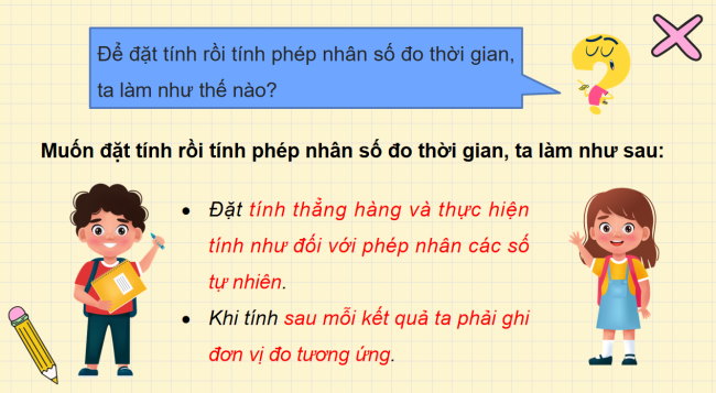 PowerPoint dạy thêm Toán 5 Bài 58: Nhân, chia số đo thời gian với một số