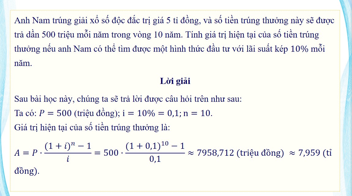 Giáo án PPT Chuyên đề Toán 12 KNTT Bài 7