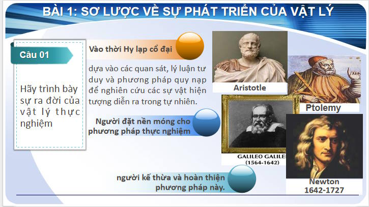 Giáo án PowerPoint Chuyên đề học tập Vật lí 10 Bài 1