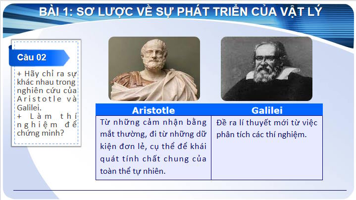 Giáo án PowerPoint Chuyên đề học tập Vật lí 10 Bài 1