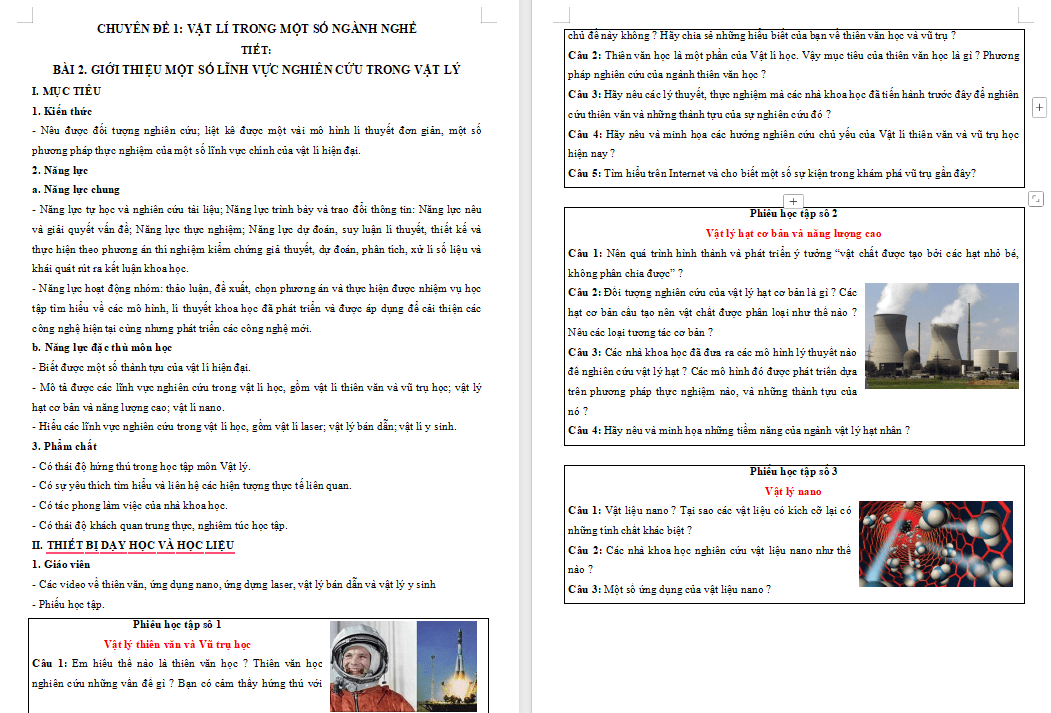 Giáo án PowerPoint Chuyên đề học tập Vật lí 10 Bài 2