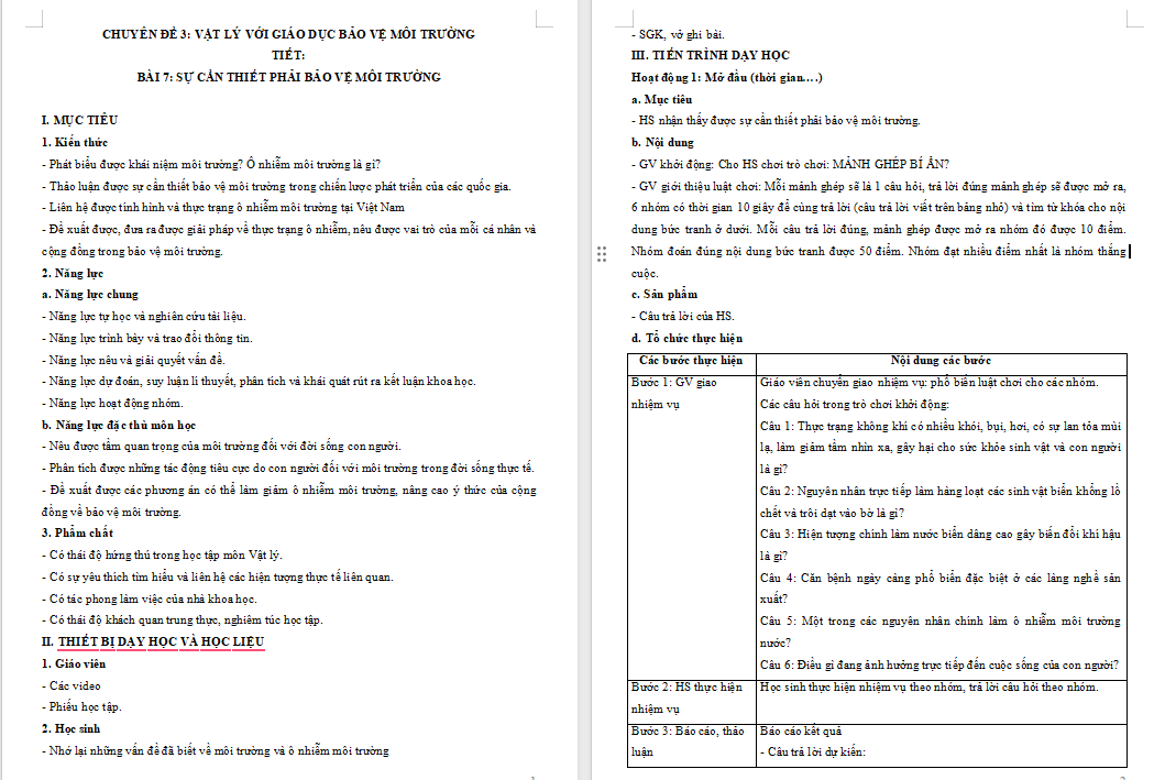 Giáo án PowerPoint Chuyên đề học tập Vật lí 10 Bài 7