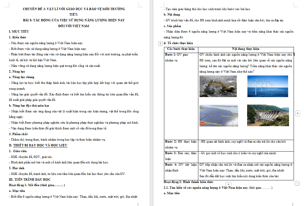 Giáo án PowerPoint Chuyên đề học tập Vật lí 10 Bài 8