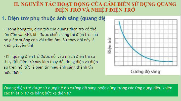 Giáo án Chuyên đề Vật lí 11 Bài 7: Cảm biến