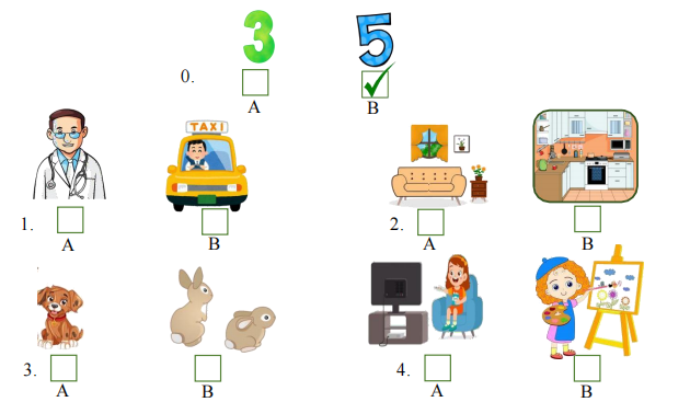 Đề thi cuối kì 2 lớp 3 môn tiếng Anh sách Global Success minh họa 1