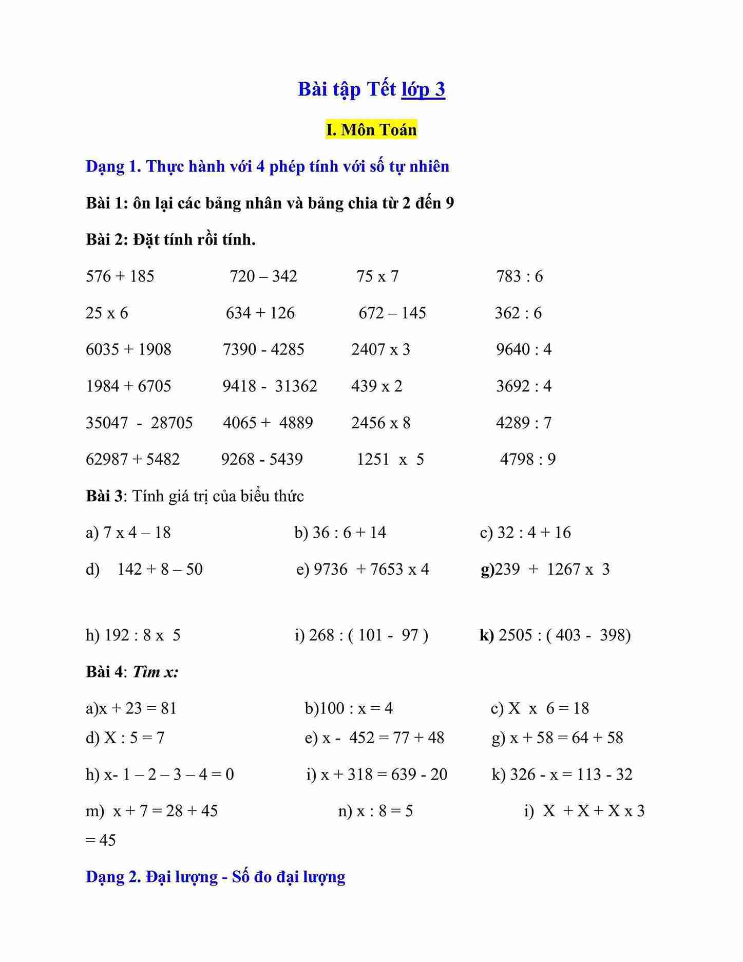 bai tap tet lop 3 1*880871