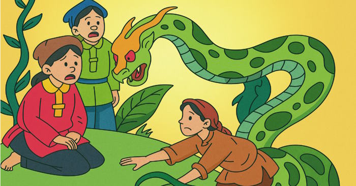 Cô gái lấy chồng trăn