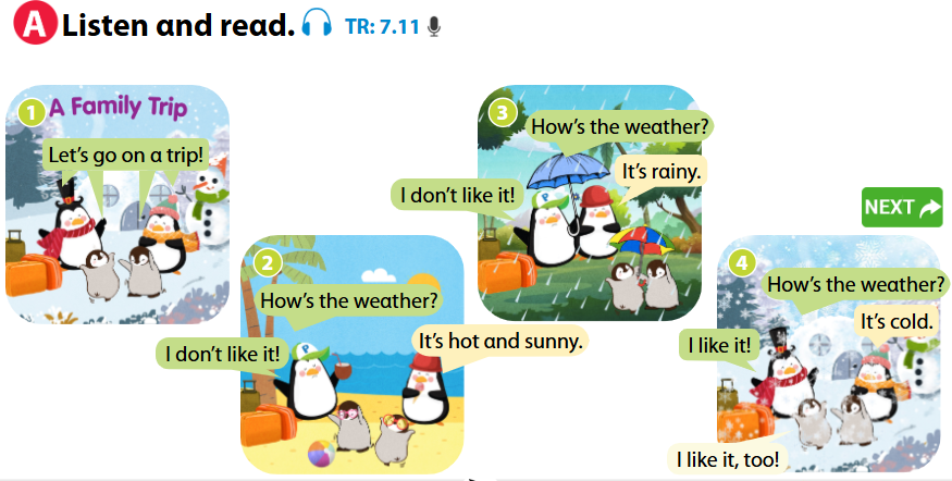 Tiếng Anh lớp 1 Wonderful World Unit 7 Lesson 5 minh họa 1