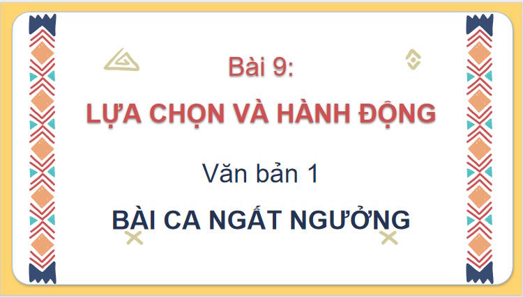 Bài ca ngất ngưởng