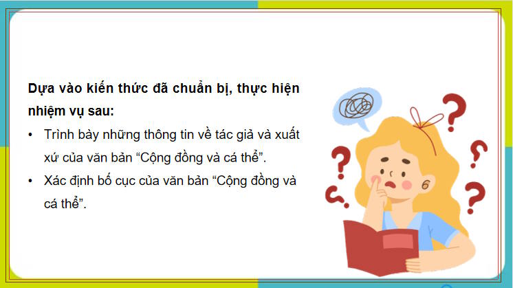 Cộng đồng và cá thể