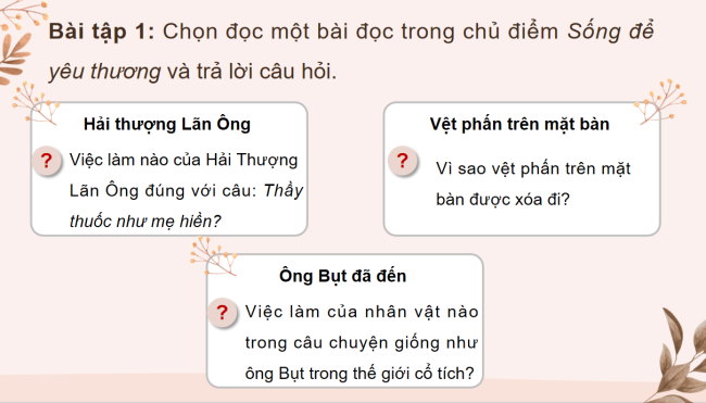 PowerPoint Tiếng Việt 4 Ôn tập và đánh giá giữa học kì 2 (Tiết 1, 2)