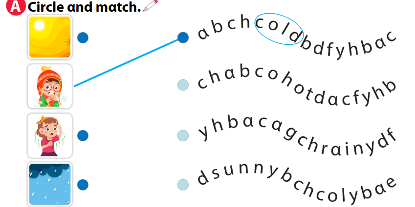 SBT Tiếng Anh lớp 1 Wonderful World Unit 7 Lesson 6 minh họa 1