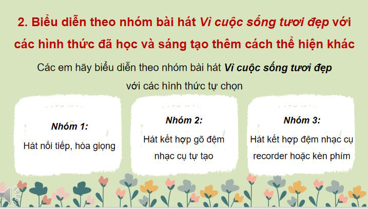 Giáo án PowerPoint Âm nhạc 7 Tiết 8