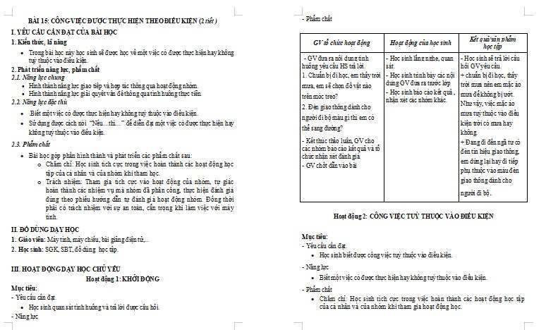 Giáo án Tin học lớp 3