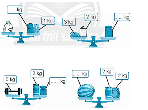Giải vở bài tập Toán lớp 2 Ki-lô-gam (trang 91) - Chân trời sáng tạo