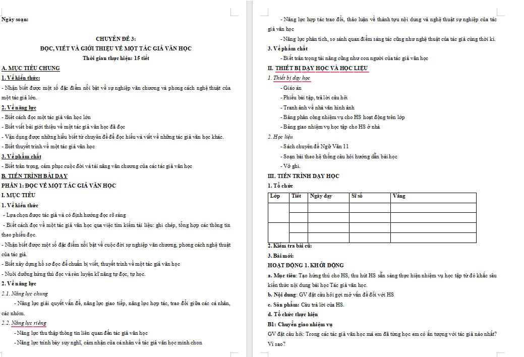 Đọc về một tác giả văn học