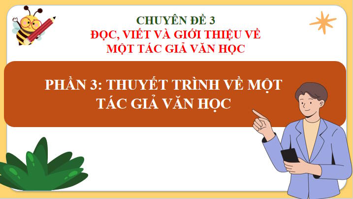 Thuyết trình về một tác giả văn học