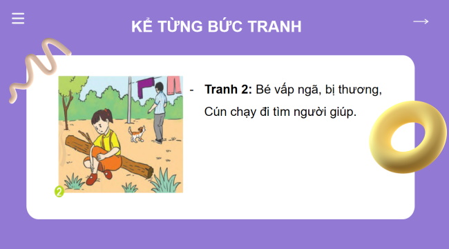 PowerPoint Tiếng Việt 2 Bài 20: Kể chuyện đã học Con chó nhà hàng xóm