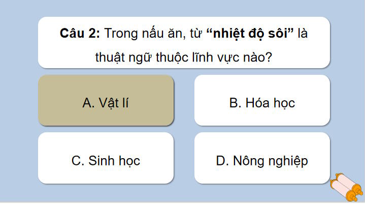 Trò chơi khởi động Ngữ văn 7: Thực hành tiếng Việt trang 64