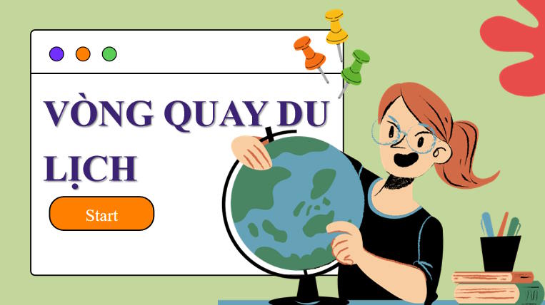 Trò chơi khởi động Ngữ văn 7: Bản đồ dẫn đường