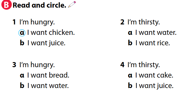 Tiếng Anh 1 Unit 8 Lesson 3 minh họa 2