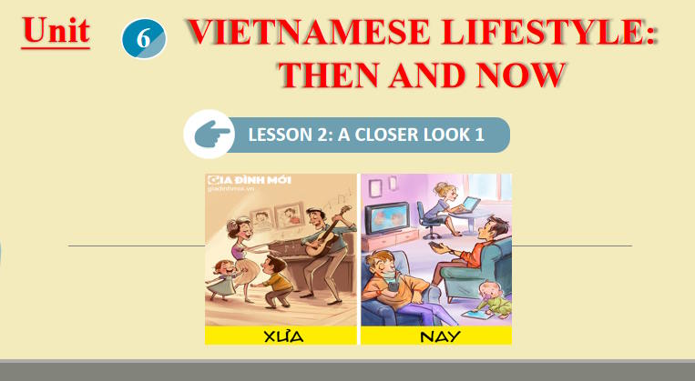 Giáo án Tiếng Anh 9 Unit 6 A Closer Look 1