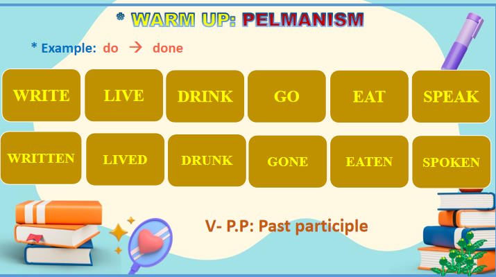 Giáo án Tiếng Anh 9 Unit 5: A Closer Look 2