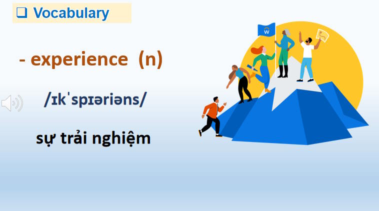 Giáo án Tiếng Anh 9 Unit 5: Getting Started