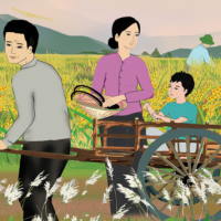 Giáo án Tiếng Việt 2 Bài 22: Nghe - viết Mùa lúa chín, Chữ hoa S