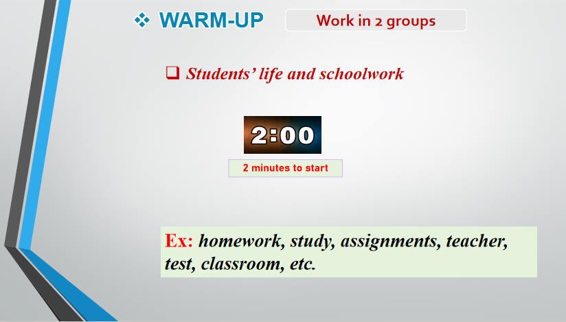 Giáo án Tiếng Anh 9 Unit 3 A Closer Look 1